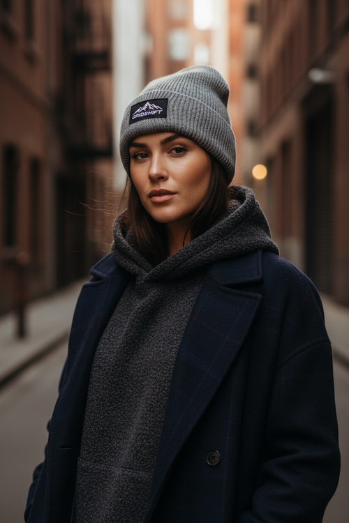 GRIDSHIFT Monogram Beanie
