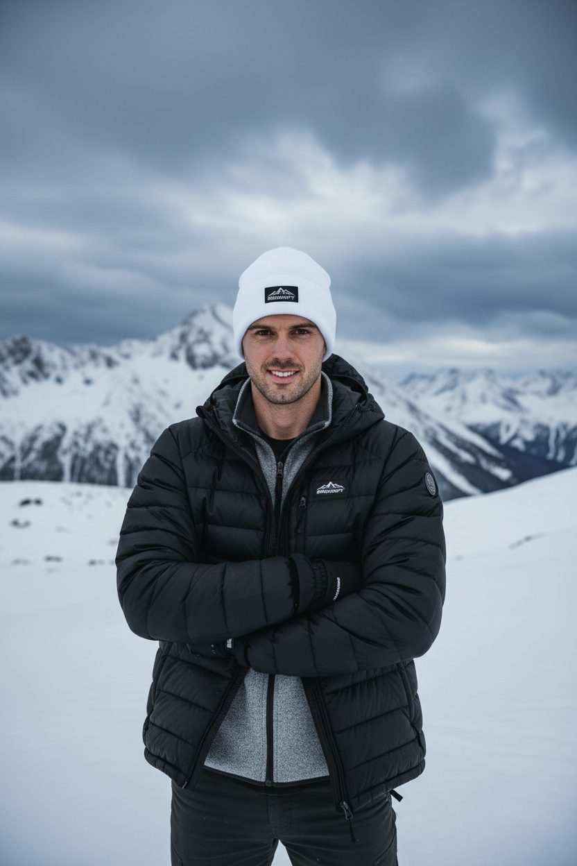 GRIDSHIFT Monogram Beanie