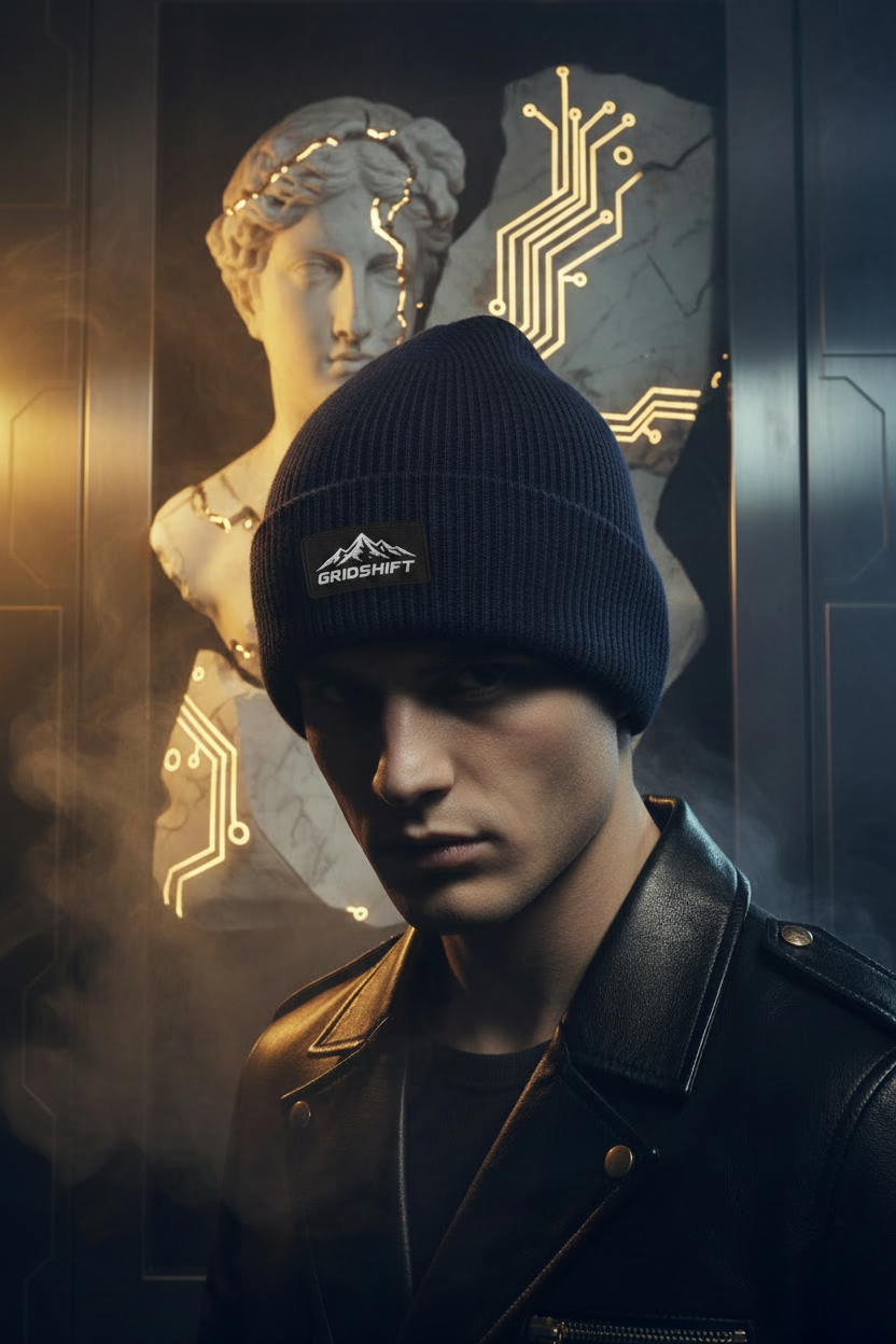 GRIDSHIFT Monogram Beanie