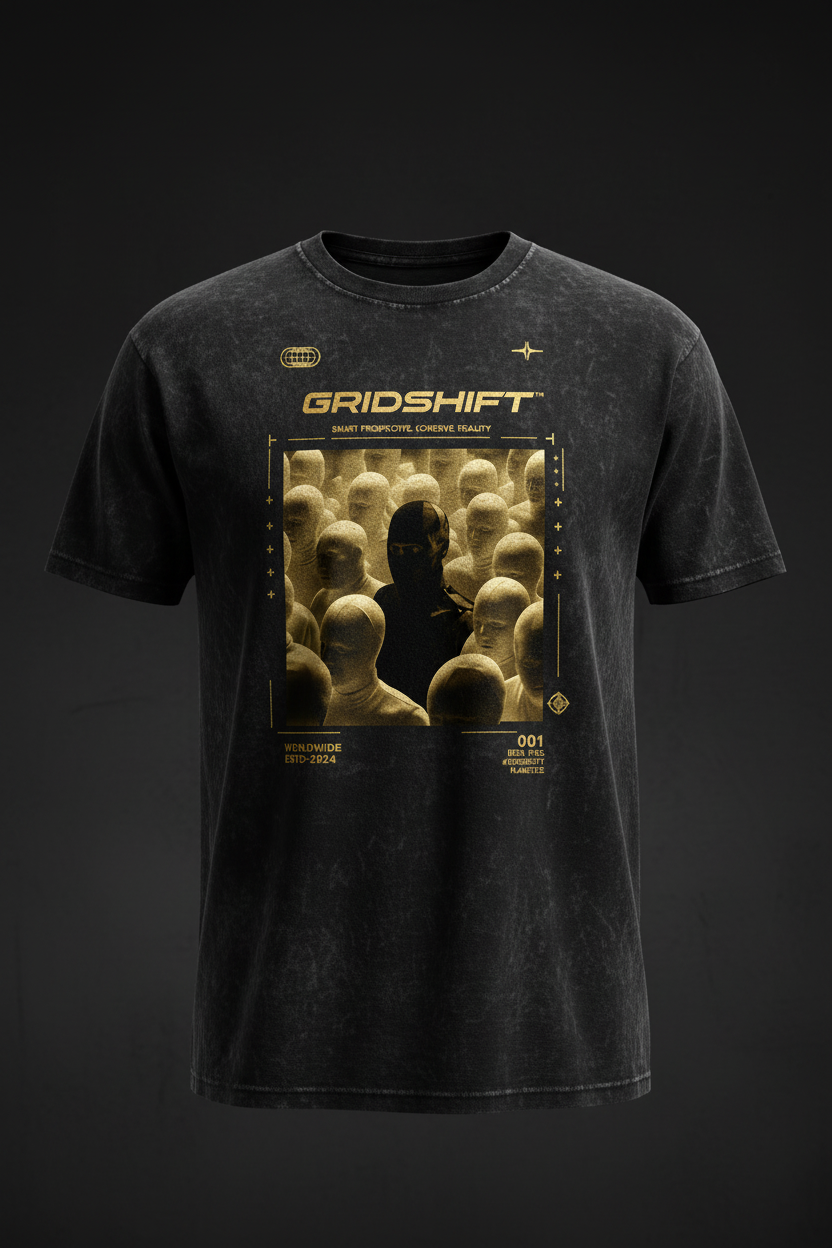 Phantom Protocol Tee - Black