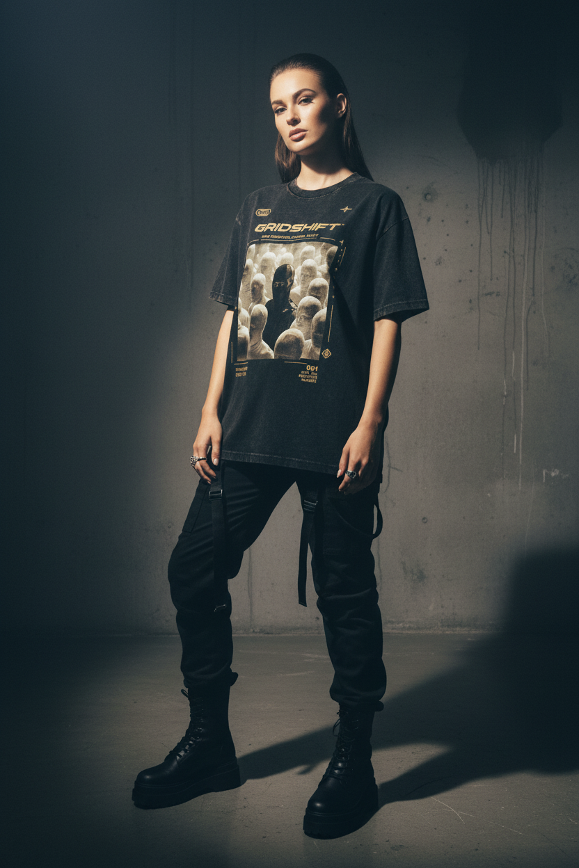 Phantom Protocol Tee - Black