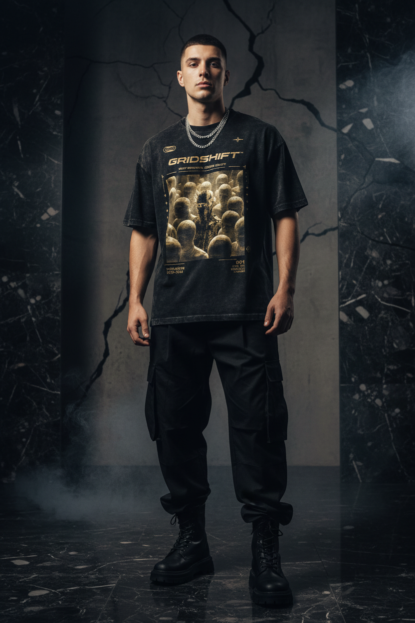 Phantom Protocol Tee - Black